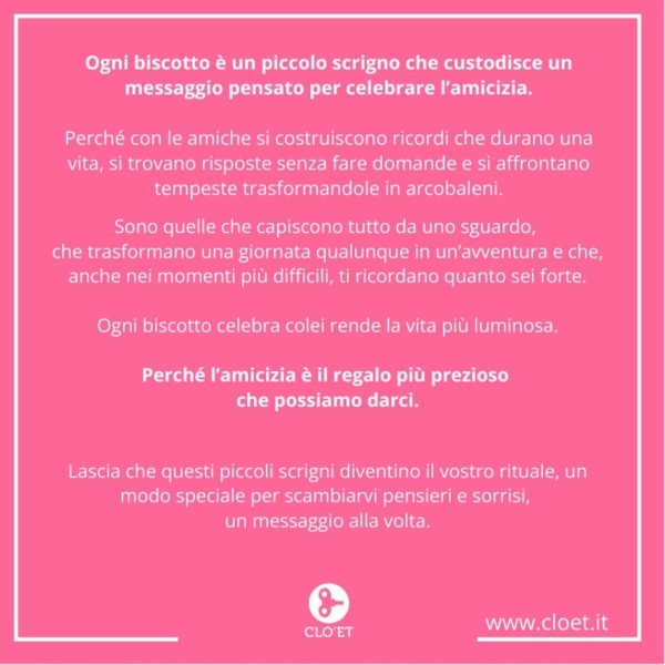 Glückskekse - Amiche Inside Edition » Clo'eT Design