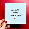 Quadro - Du und ich wie Käse und Pfeffer » Clo'eT Design
