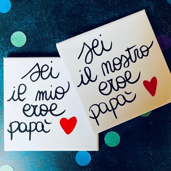 Quadretto - Du bist unser Held, Papa » Clo'eT Design