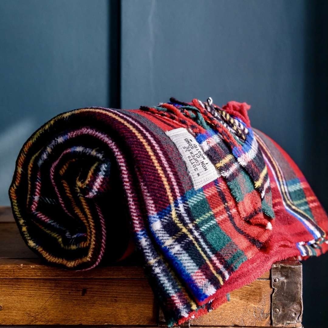 Tartan Blanket - "There are no monsters under the blankets" » Clo'eT Design