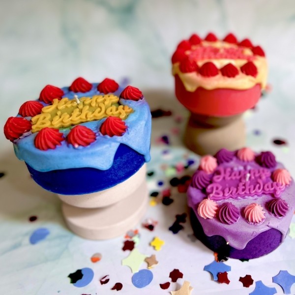 Birthday Cake with Candle » Clo'eT Design