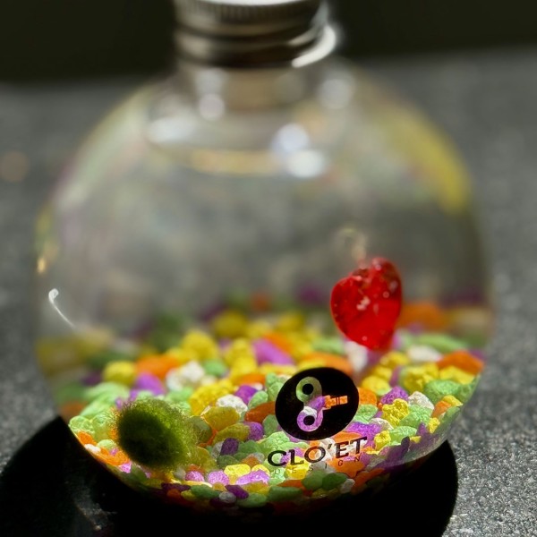 Quarzfarbe für Marimo-Hintergrund » Clo'eT Design