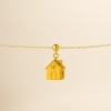Casetta Charm - Symbolic Jewel Gold or Platinum Plated » Clo'eT Design