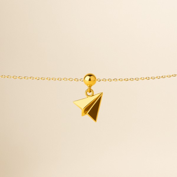 Charm Avion - Bijou Symbolique Plaqué Or ou Platine » Clo'eT Design