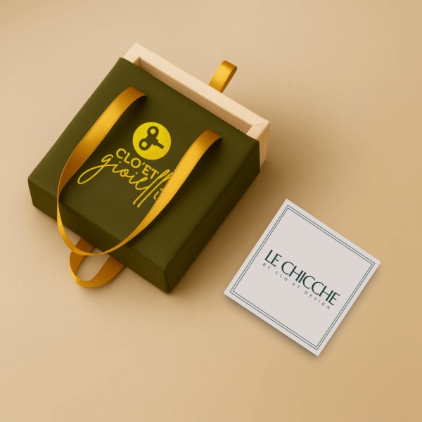 Charm Button - Symbolic Jewel in 18k Gold or Platinum » Clo'eT Design