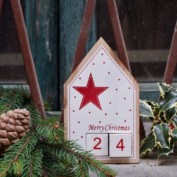 Wooden Advent Calendar: Tradition and Christmas Magic » Clo'eT Design