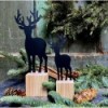 Black Iron Explorer Deer - Minimalist Christmas Decoration » Clo'eT Design