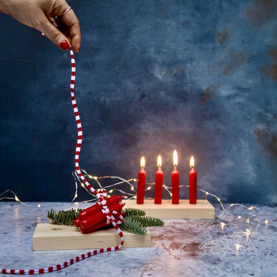 Einar - Festlicher Kerzenhalter für skandinavische Weihnachtstraditionen » Clo'eT Design
