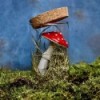 Fortune Finder Mushroom - Amanita in Glass Jar » Clo'eT Design