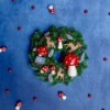 Wooden Mushroom Garland with Hand-Painted Amanita Mushrooms » Clo'eT Design