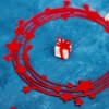 Metal Comet Wreath - Elegant Christmas Decoration » Clo'eT Design