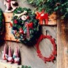 Metal Comet Wreath - Elegant Christmas Decoration » Clo'eT Design