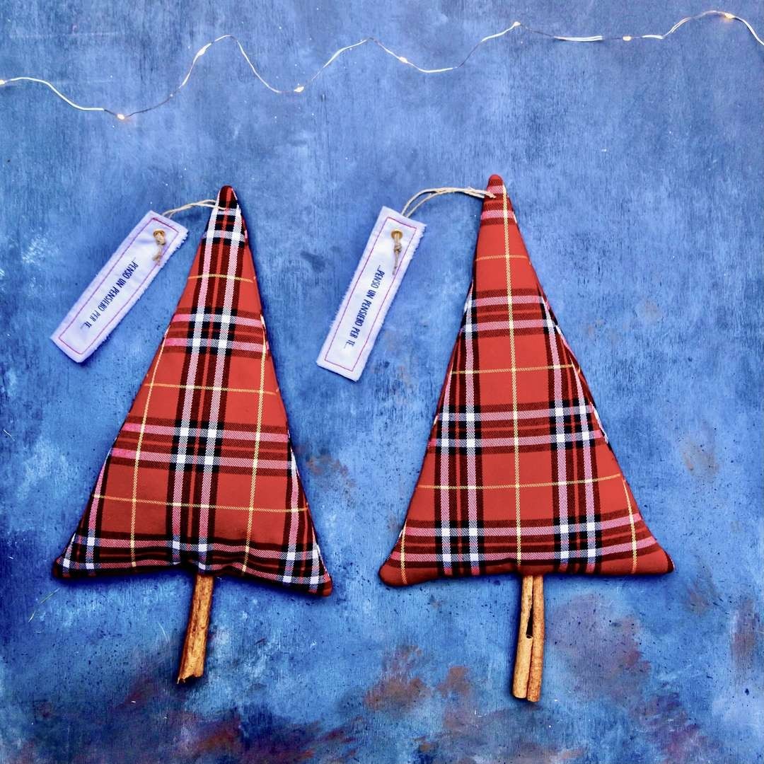 John - Scottish Christmas Tree Figurine with Spiced Bread Scent » Clo'eT Design
