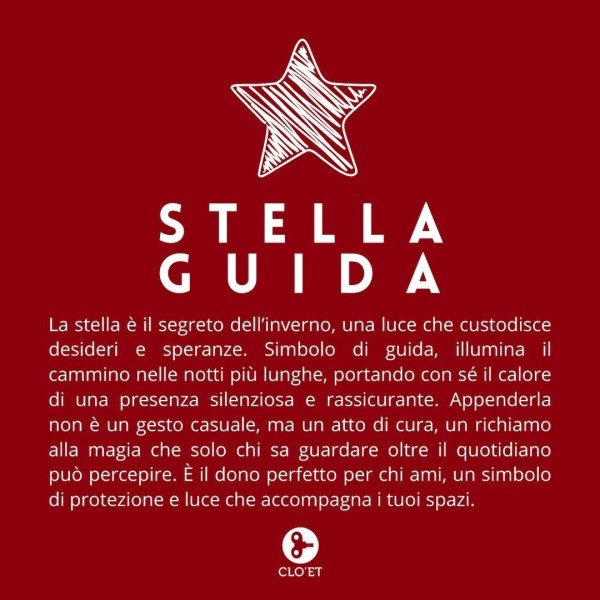 L'Étoile Guide - Grand Pendentif de Noël » Clo'eT Design