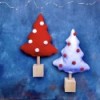 Pinetto Pon Pon White in Felt » Clo'eT Design