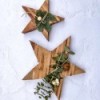 Handgefertigter Holzstern - Weihnachts- und Wohndekoration » Clo'eT Design