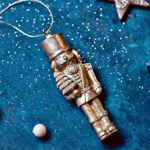 Sven le Casse-Noisette - Pendentif Or pour Noël » Clo'eT Design