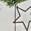 Stella Schwarzer Glitzer für minimalistische Weihnachtsdekorationen » Clo'eT Design