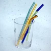 Set Trinkhalme aus Borosilikatglas - Vintage Weihnachts-Palette » Clo'eT Design