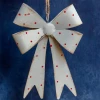 Vintage Tin Bow Pendant for Christmas Decorations » Clo'eT Design