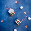 Tin Festive Tambourine - Decorative Christmas Pendant » Clo'eT Design