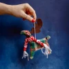 Brina das Stoffrentier - Weihnachtlicher Dekorationsanhänger » Clo'eT Design