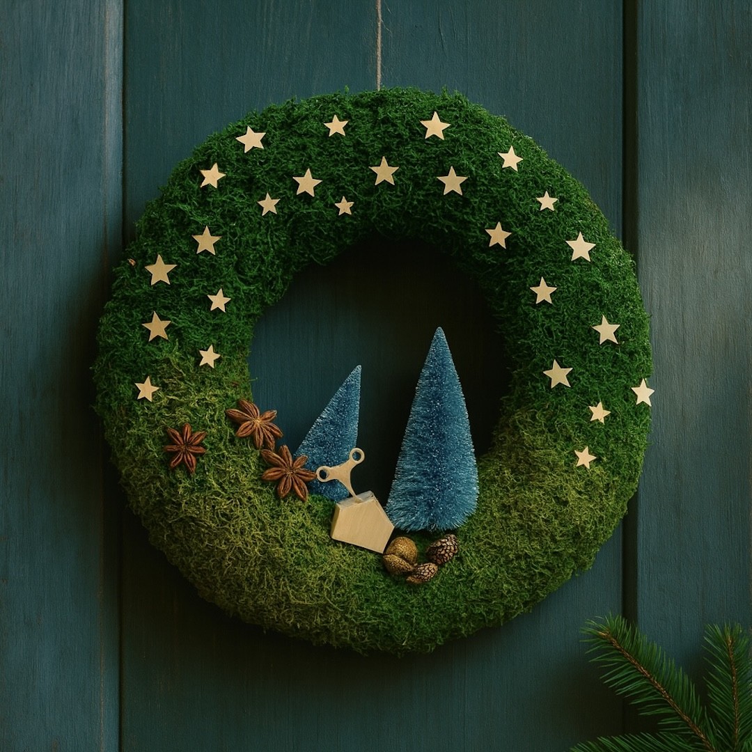 Guirlande Merveille en Mousse Stabilisée pour Noël » Clo'eT Design