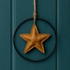 Amulette de Noël : Pendentif en Fer et Cuir pour le Solstice d'Hiver » Clo'eT Design