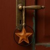 Amulette de Noël : Pendentif en Fer et Cuir pour le Solstice d'Hiver » Clo'eT Design