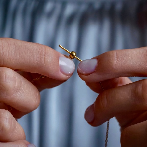 Casetta Charm - Symbolisches Schmuckstück Vergoldet oder Platinbeschichtet » Clo'eT Design