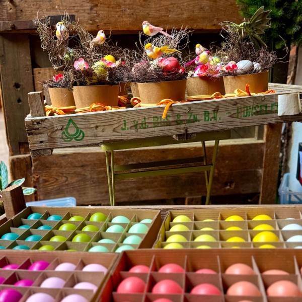 Frühlingnest: zartes Geschenkidee für Ostern und Dekorationen » Clo'eT