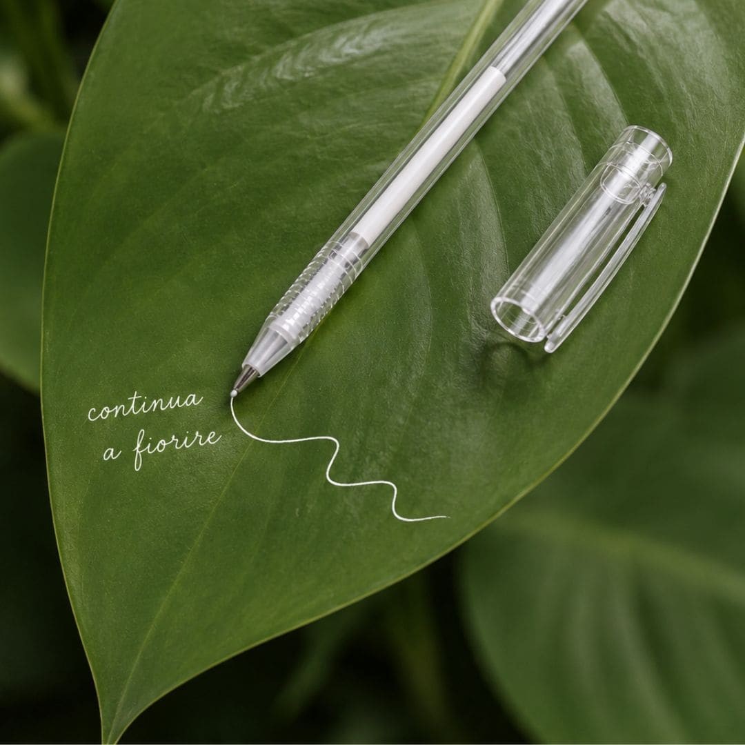 Stylo blanc pour écrire sur les feuilles » Clo’eT Desig