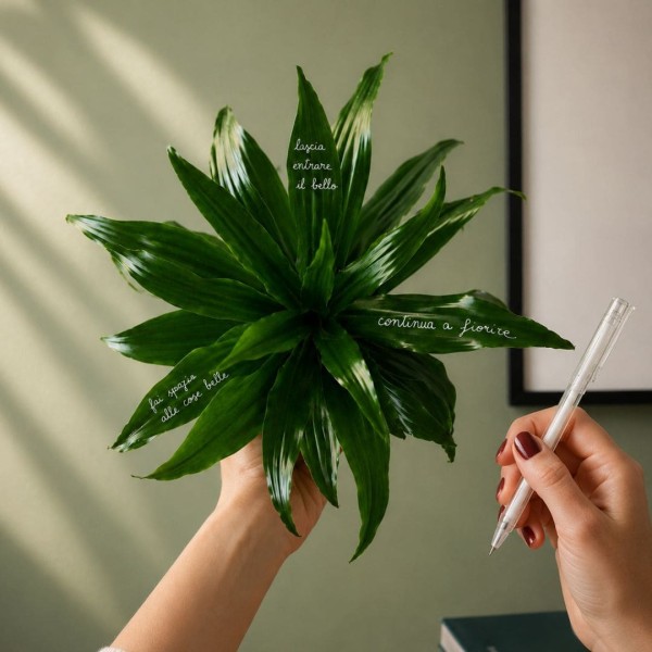 Kokedama VANIGLIA + PIKA irrigatore con Dracaena » Clo’eT Design