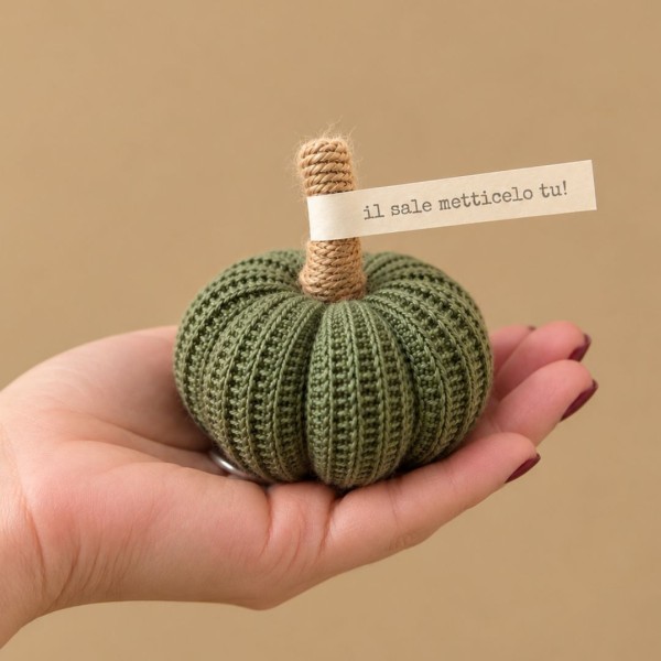 Zucca decorativa ZUCCOLA “Il sale metticelo tu!” » Clo'eT Design