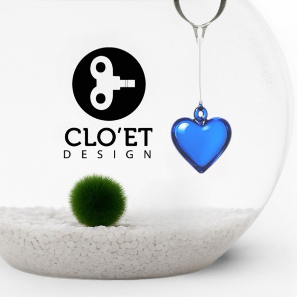 Bébé Cœur de Papa | Marimo avec Cœur Bleu pour la Fête des Pères » Clo’eT De