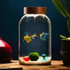 Aquarium 5 Elements + 20-Year-Old Marimo » Clo'eT Design