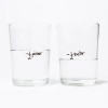 Gläserpaar - halb Voll & halb Leer » Clo'eT Design