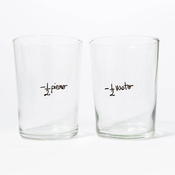 Pair of Glasses - Half Full & Half Empty » Clo'eT Design