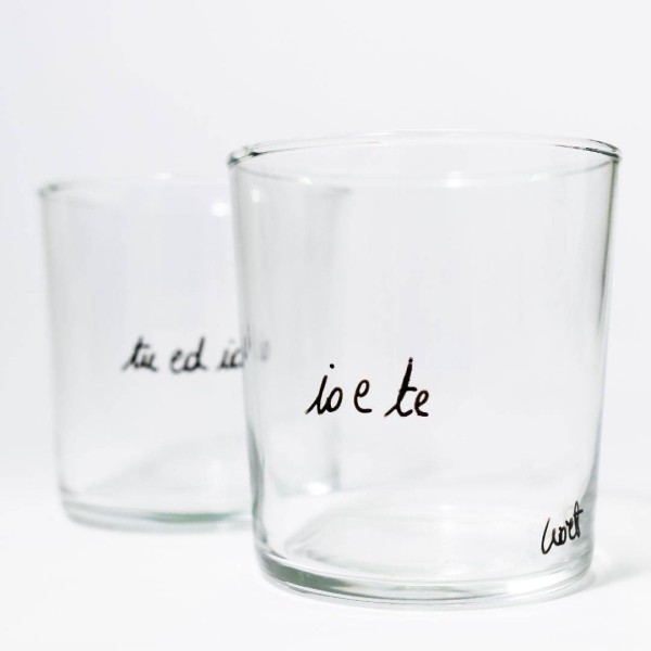 Paar Gläser - Ich und du & Du und ich » Clo'eT Design