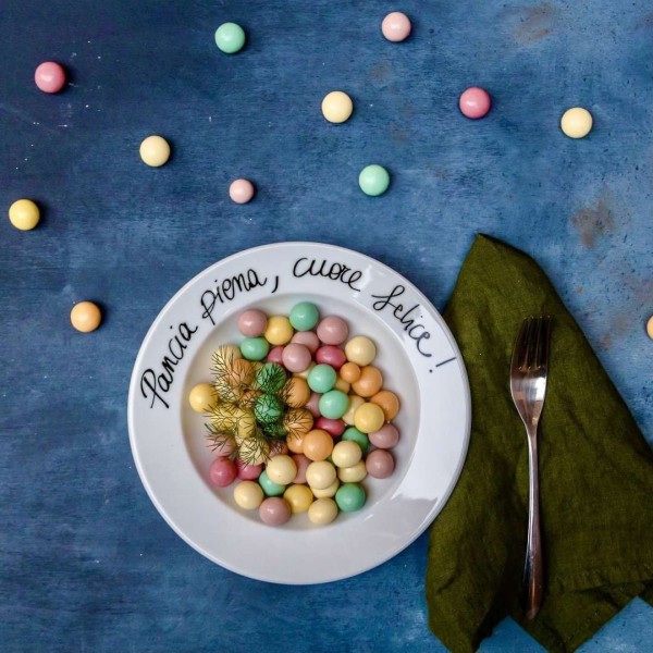 Plate - "Full belly, happy heart!" » Clo'eT Design
