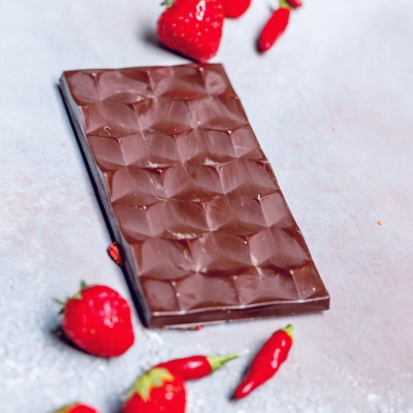 Chocolat - Fraises et Piment - Extra noir » Clo'eT Design